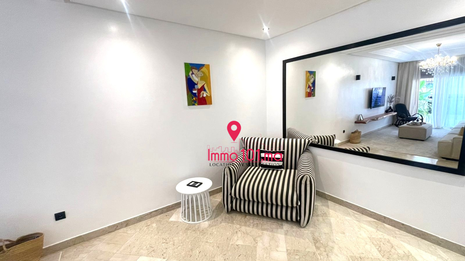 Location appartement meublé à l’Agdal SILAM2276